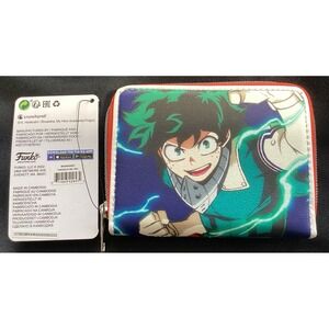 LOUNGEFLY FUNKO - My Hero Academia Deku Wallet - NEW WITH TAGS